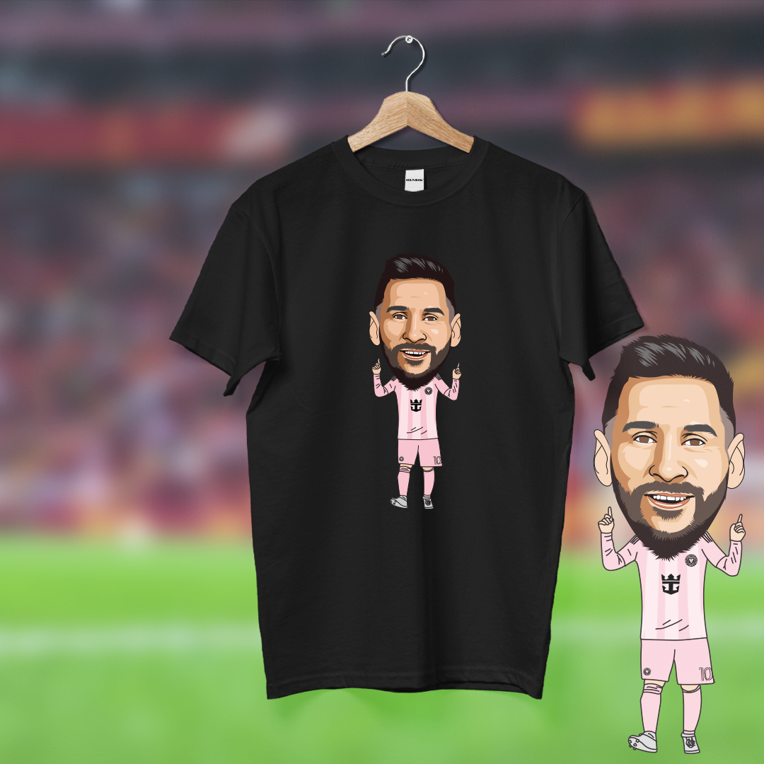 Lionel Messi Henrik Tee