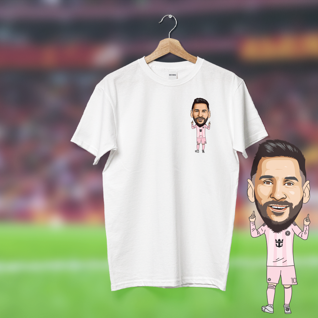 Lionel Messi Henrik Tee