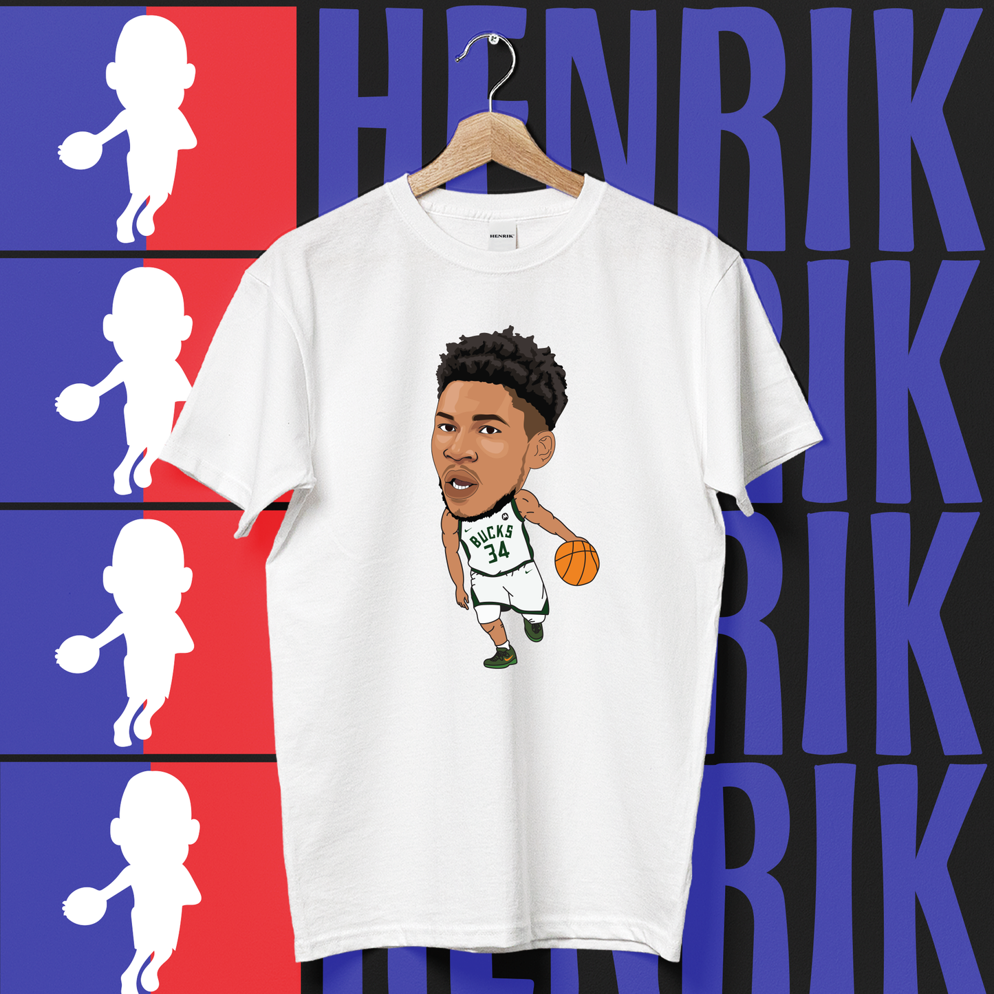 Giannis Antetokounmpo Henrik Tee