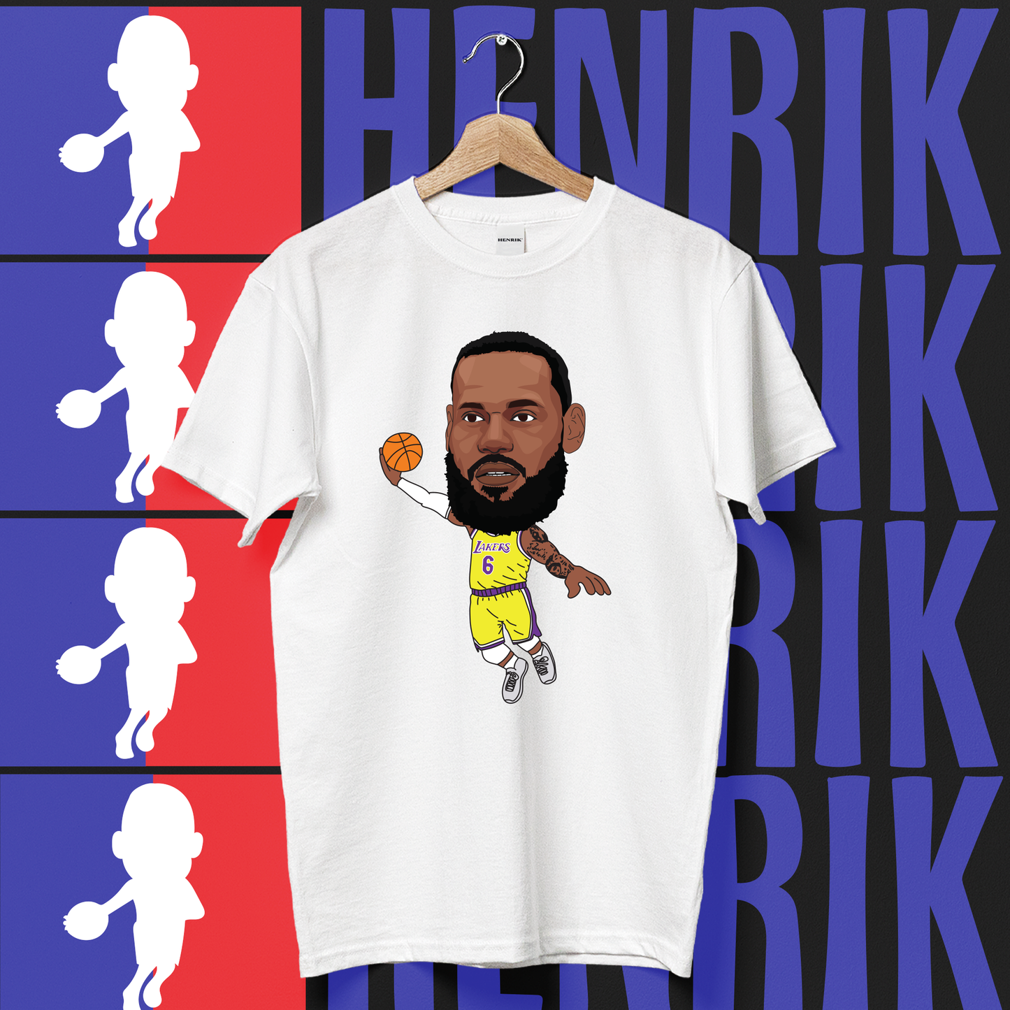 Lebron James Henrik Tee