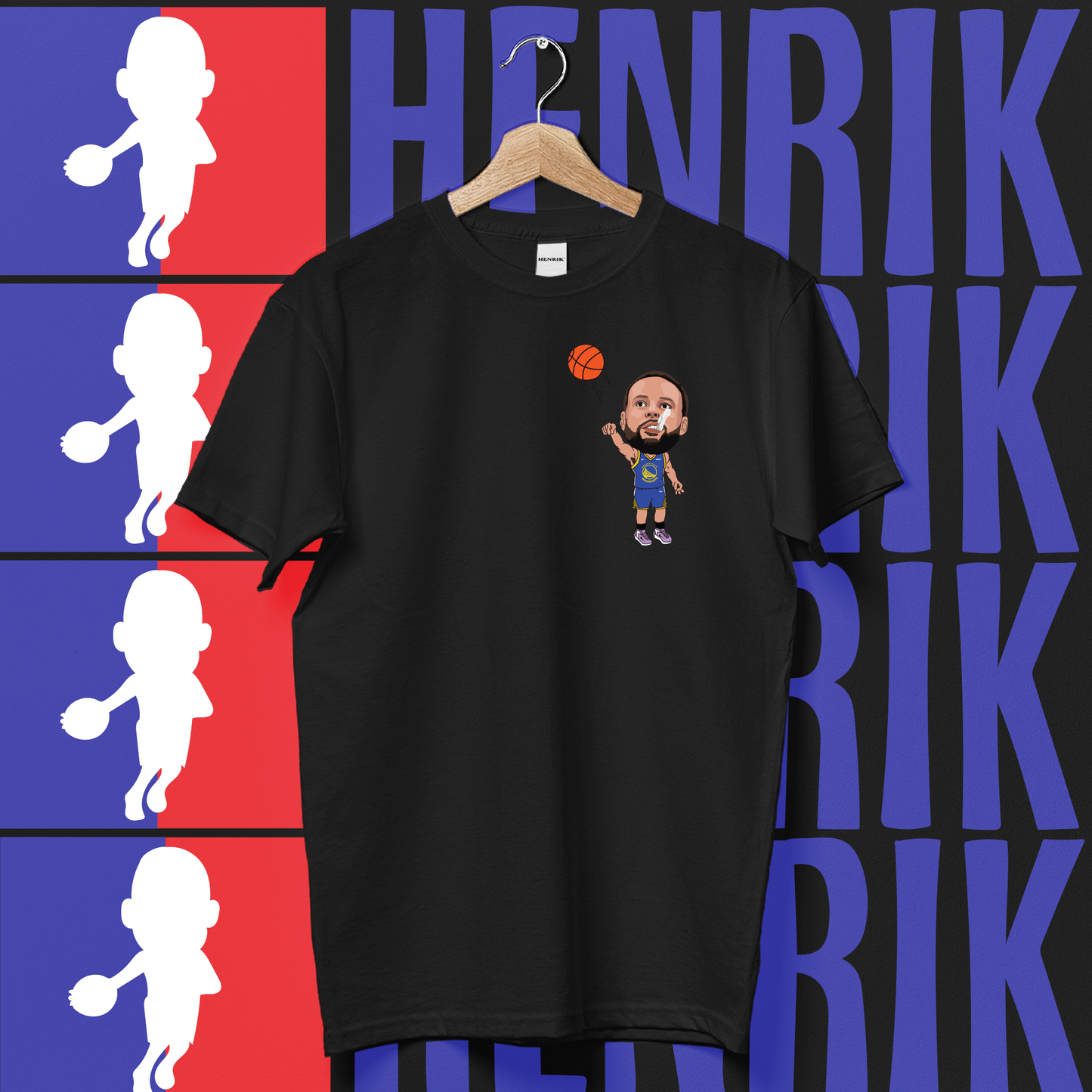 Steph Curry Henrik Tee