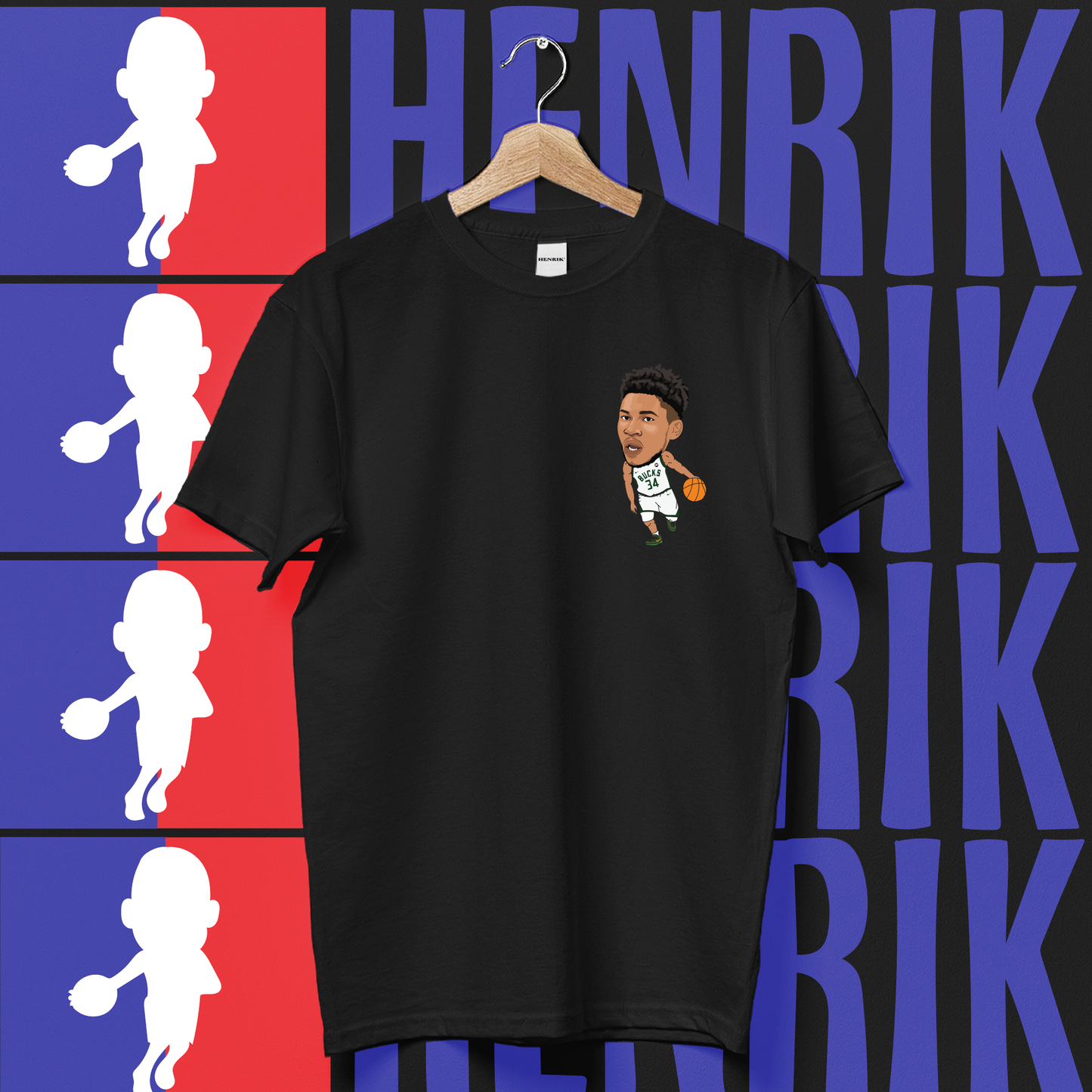 Giannis Antetokounmpo Henrik Tee