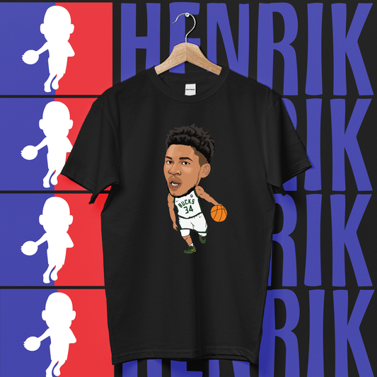 Giannis Antetokounmpo Henrik Tee