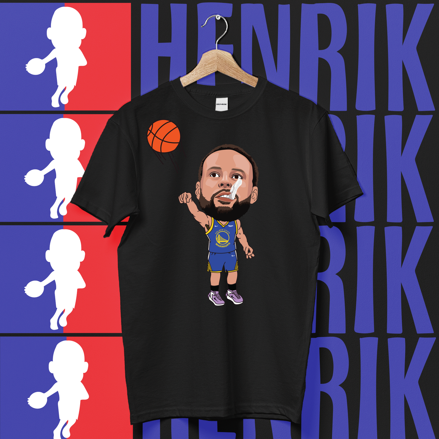 Steph Curry Henrik Tee